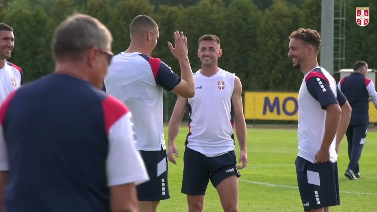 Trening reprezentacije Srbije pred Englesku | SC FSS, 8. 9. 2025. 