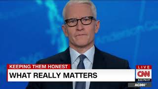 A Touching Moment from Anderson Cooper on CNN