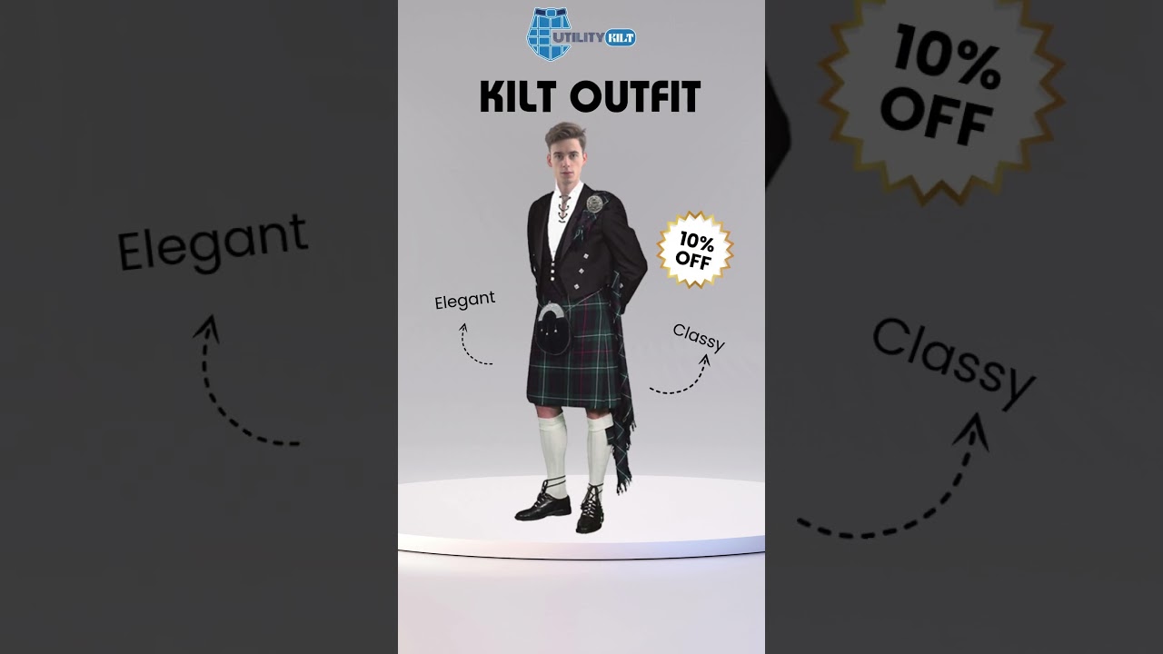 🎩 Kilt Outfit – Full Highland Dress for Every Occasion 🎩