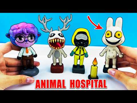 Sculpting Characters from Animal Hospital Roblox 👽🏥 ANIMAL HOSPITAL