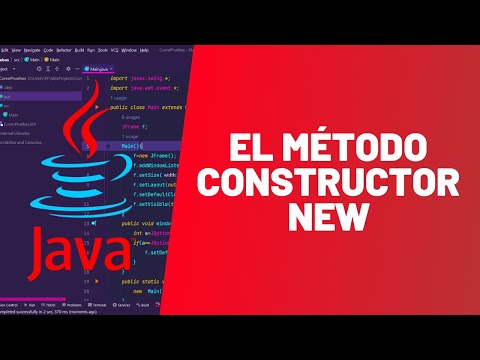 El método CONSTRUCTOR NEW - MÁSTER EN JAVA - #18