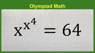 Germany | A nice exponential equation | Can you solve this? | Math Olympiad #math