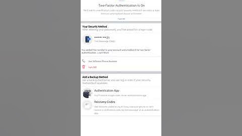 How to get recovery codes after use Two factor authentication