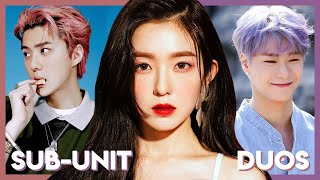 Are the best KPop Sub Units DUOS?