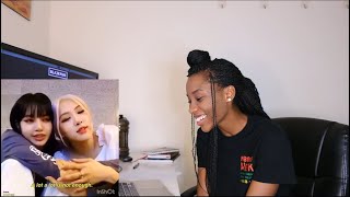 REACTING TO Chaelisa sweet moments💛💜💙❤ vlive ch+ 07.11.20 compilations  FOR THE FIRST TIME