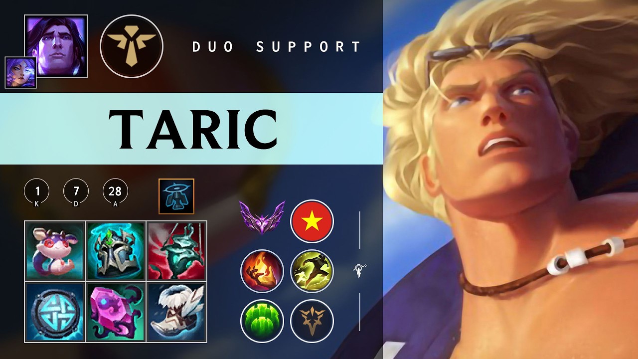 Taric Support vs Karma - VN Master Patch 26.03
