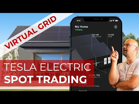 Tesla Electric: Obchodování na spotu díky virtuální elektrárně