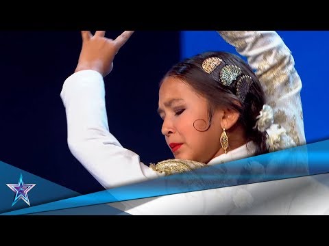 Tiene 9 AÑOS y es una DEDICADA BAILARINA de FLAMENCO | Audiciones 6 | Got Talent España 5 (2019)