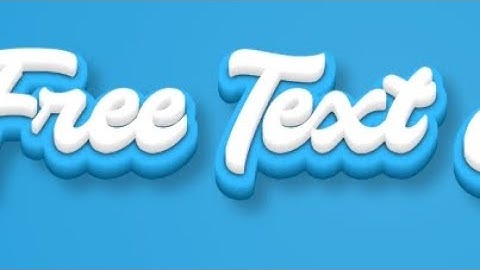 100% Editable Text Effect | Pixellab Tutorial