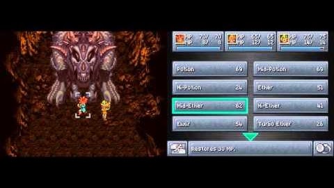 Chrono Trigger DS - No Exp. Rematch - Rust Tyrano