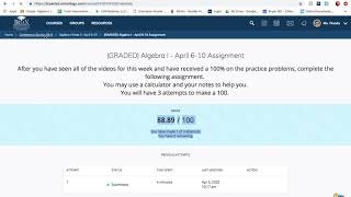 RHS Algebra I - How to Navigate Schoology as a Student