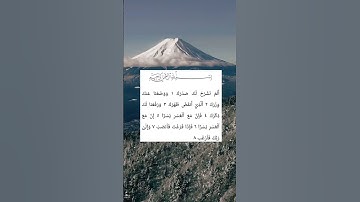 سورة الشرح عبدالرحمن السديس #alquran #قرآن_كريم #اكسبلور