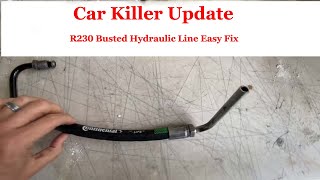 R230 SL500 SL55 Car Killer Hydraulic Hose Part 2
