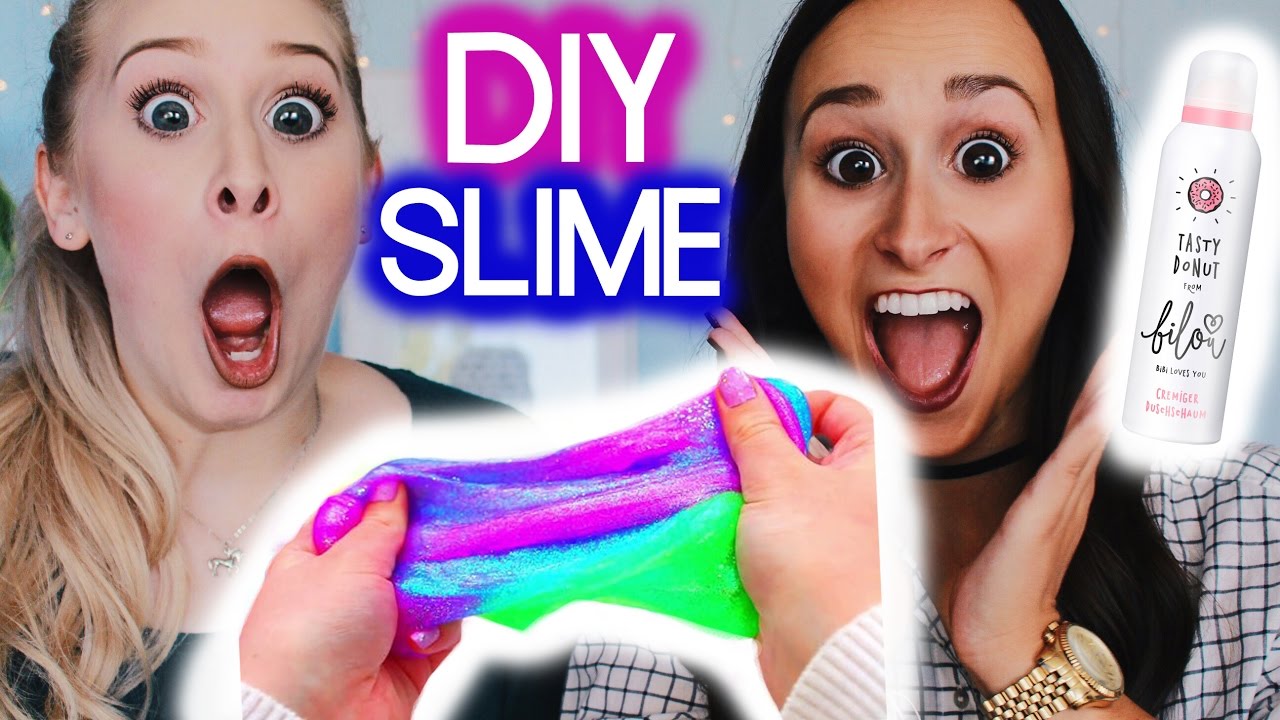 BILOU GLITTER GALAXY SLIME DIY im Test mit Louallure I Maren Vivien ...