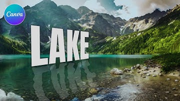 🔥 Create 3D Perspective Text with Reflection in Canva – EASY & PRO in 5 Mins!#texteffects #canva