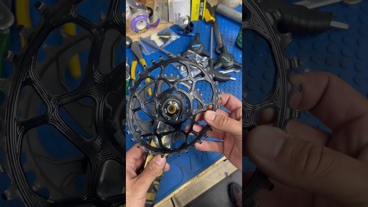 Chainring swap 36t Oval!! 