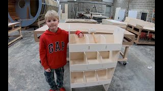 Vanify Van Racking - Easy To Build - even an 8 year old can do it!