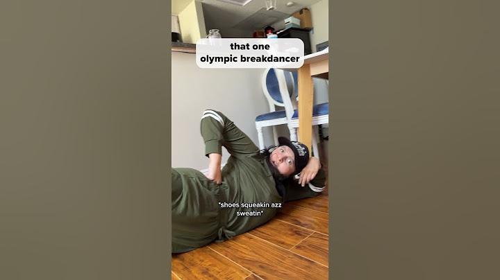 That One Olympic Breakdancer