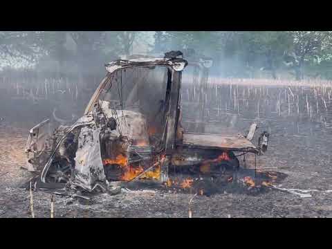 Gator Fire Corn Field Hamilton Township May 18, 2022