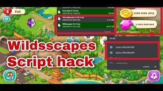 Wildscapes script Unlimited Coins and gems with Gameguardian 🔥 2022 screenshot 1