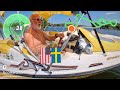 Pipestone Lake, MI. Sportster 4Tec Jet Boat "Yellow Tang" 9/15/2025