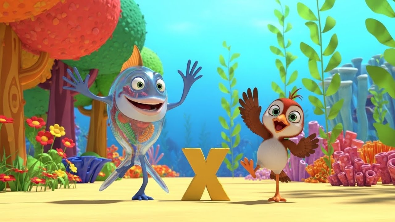 ABC Animals Parade Song for Kids | Fun Alphabet & Animal Nursery Rhymes 🐶🦁🎶