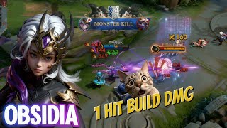 Hack Damage Best Obsidia One Hit Build & Emblem - New Obsidia Tutorial 2026 - Mlbb