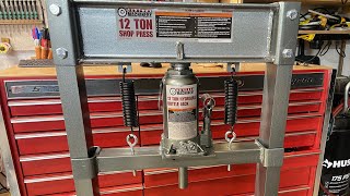 Harbor Freight 12 ton shop press INITIAL thoughts…