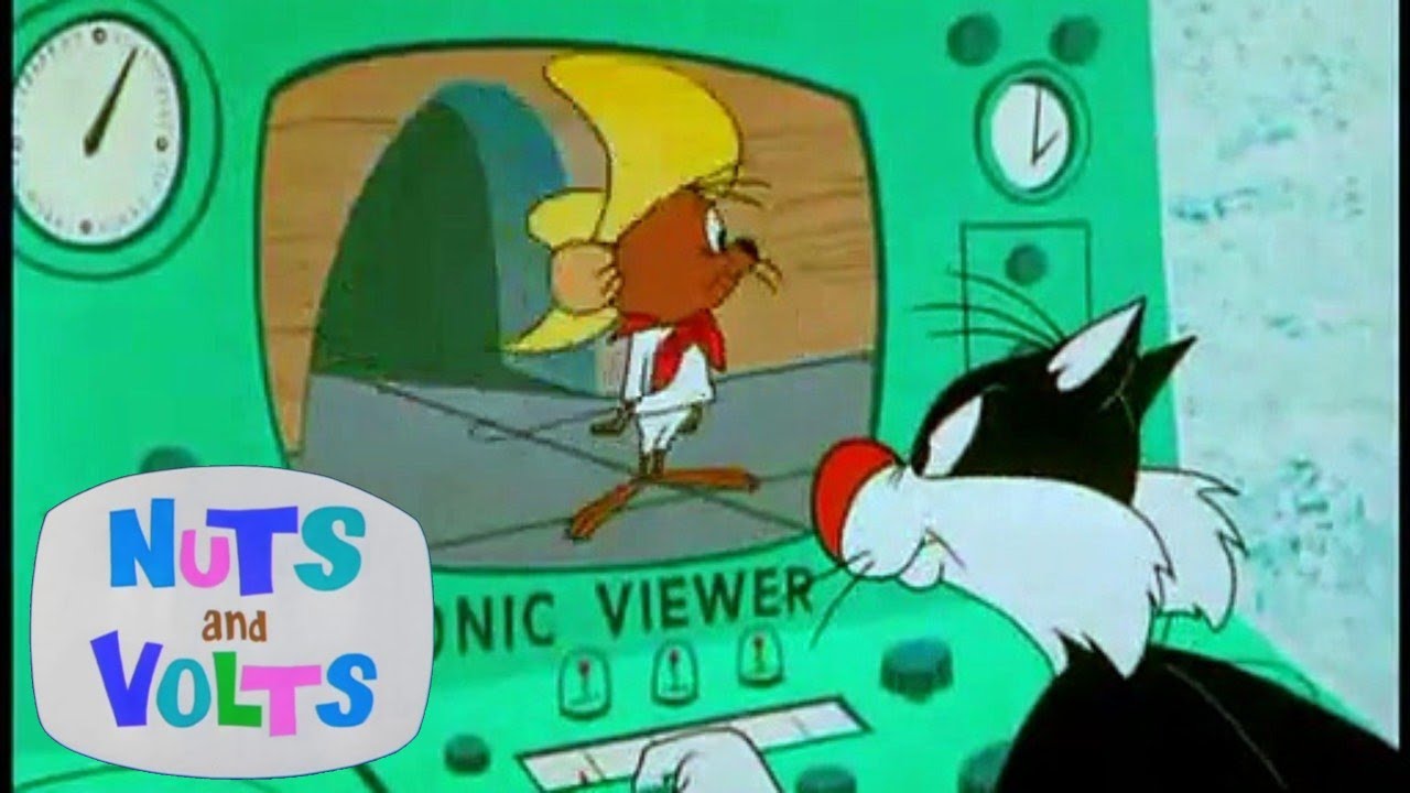 Nuts and Volts 1964 Looney Tunes Sylvester and Speedy Gonzales Cartoon Short Film 