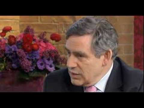 Video till Gordon Brown tror att det var en britt som uppfann iPoden
