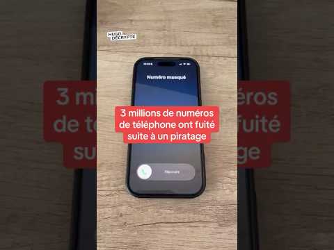 3 millions de numéros de téléphone ont fuité suite à un piratage