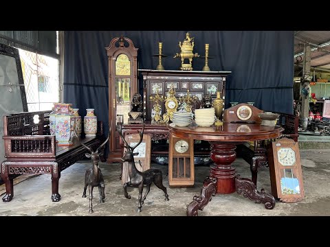 Video Đồ Xưa Cũ: Trường Kỷ, Đồng Hồ Phù Điêu, Lư Đồng (0939... - youtube