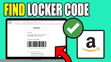 How To Find Amazon Locker Code In App | Get Amazon Locker Code