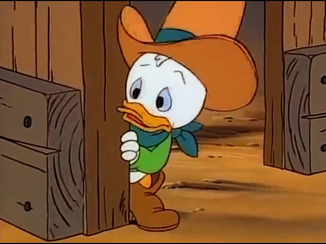 Scrooge's nephews visit Ghost Town | Duck of the west #ducktalesremastered