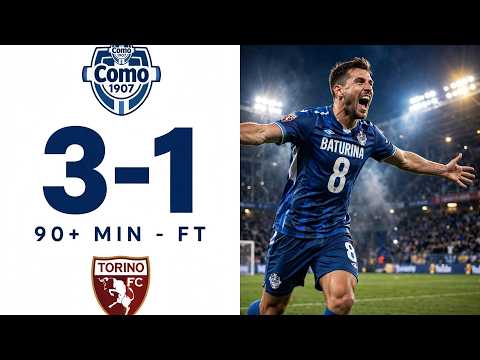 Como 3-1 Torino | All Goals & Highlights | Serie A 2026