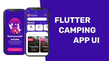 Camping App - Flutter UI - Speed Code