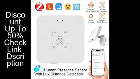 Tuya WiFi /Zigbee Human Presence Detector Smart Human Body PIR Sensor MmWave Radar Microwave Motion