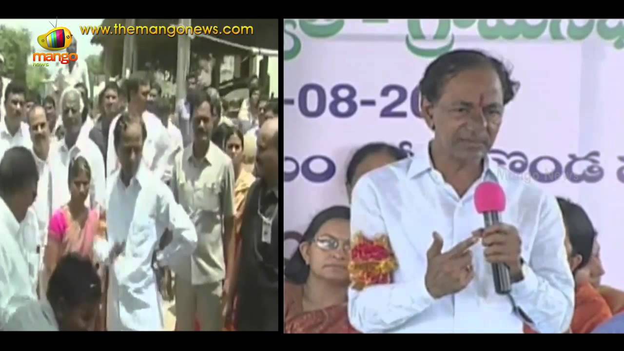 T CM KCR Full Speech |  Rural development Scheme | Grama Jyothi - Grama Sabha | Mango News