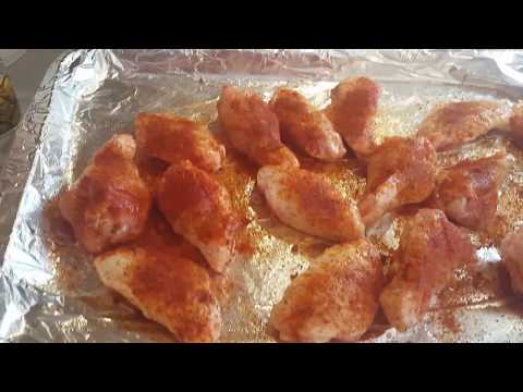 Smoked Wings then Air Fried