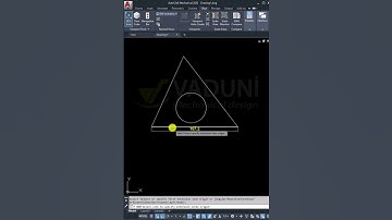 Học AutoCAD 1 phút | Cách ghi kích thước nhanh trong AutoCAD #vadunishort #họcautocad3d