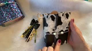 Wrapped Journal Project Share//Micro TNs//Faux Leather tns using Hobby Lobby faux leather!!