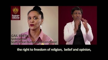 SAHRC Deaf Awareness Info