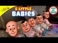 5 little babies  3d animated kids songs  hindi songs for children  motu patlu  wowkidz