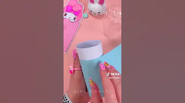 كيفية صنع حاملة اقلام كيوت 