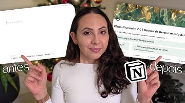 (re)criando minha PLANILHA FINANCEIRA no NOTION | controle de gastos, orçamento mensal, metas e +