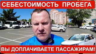 Себестоимость километра пробега в такси. Не возите эконом по зелёнке!