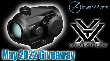Lower22Vets | May 2022 Giveaway | Vortex Crossfire Red Dot Sight