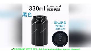 Custom Empty Aluminum Cans Bottles Cups for Beer Craft Beer Soda Coffee Milk Beverage Wholesale
