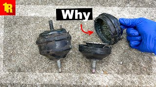 Why Hydraulic MOTOR MOUNTS Might Be Your Problem!!