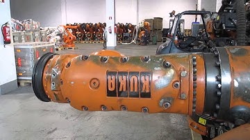 Robot Kuka wrist ZH210-I type 00-106-447 in Eurobots